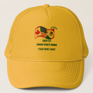 Gorra De Camionero Camiseta de Torneo de Fútbol Familiar Personalizad