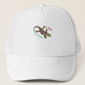 Gorra De Camionero Camiseta de viaje Me encanta PARK GUELL. regalo te