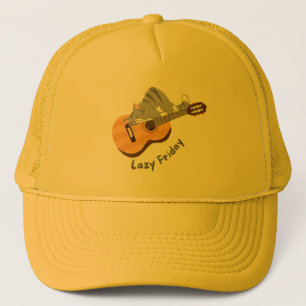 Gorra De Camionero Camiseta de viernes perezoso