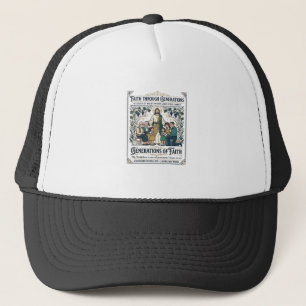 Gorra De Camionero Camiseta del Árbol Genealógico de Jesús Diseño Bas