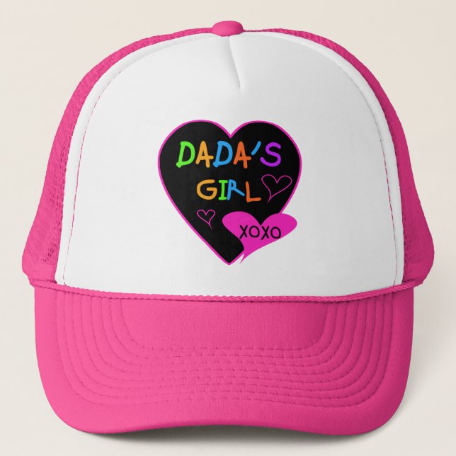 Gorra De Camionero Camiseta del chica de Dada, taza, botón, imán, más (Anverso)