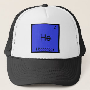 Gorra De Camionero Camiseta del símbolo del elemento de química diver
