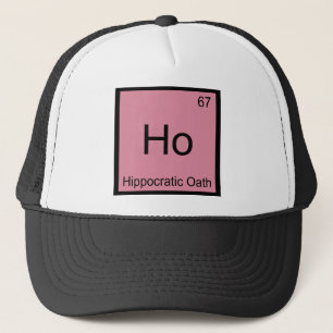 Gorra De Camionero Camiseta del símbolo del elemento químico del jura
