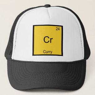 Gorra De Camionero Camiseta divertida con símbolo del elemento químic