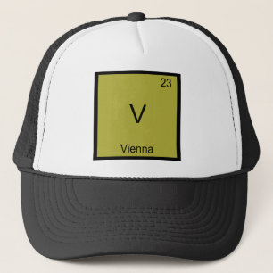Gorra De Camionero Camiseta divertida con símbolo del elemento químic