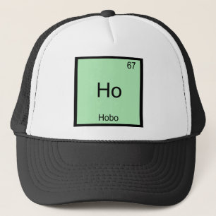 Gorra De Camionero Camiseta divertida con símbolo del elemento químic