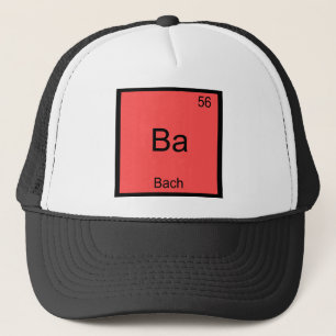 Gorra De Camionero Camiseta divertida del símbolo del elemento químic