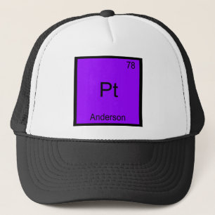 Gorra De Camionero Camiseta divertida del símbolo del elemento químic