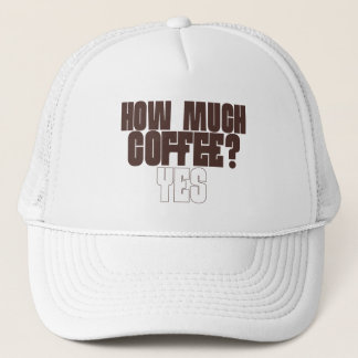 Gorra De Camionero Camiseta Divertida para Amantes del Café – “¿Cuánt