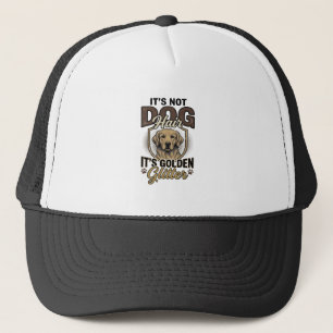 Gorra De Camionero Camiseta Divertida Vintage Pelo de Perro Retriever