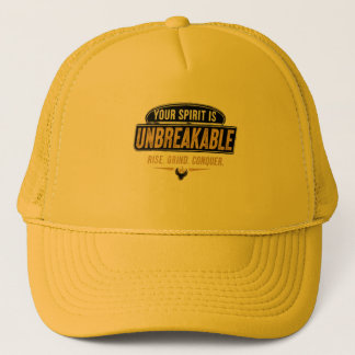 Gorra De Camionero "Camiseta espiritual inquebrantable: alza, coraje,