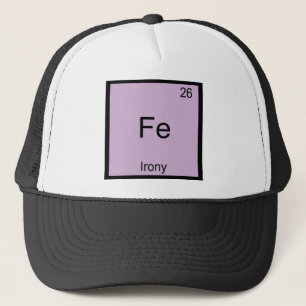 Gorra De Camionero Camiseta Fe - Ironía Divertida Símbolo Elemento Qu