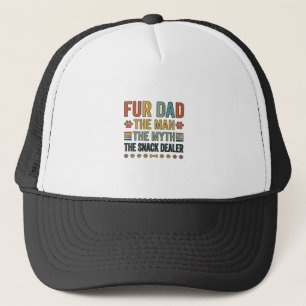 Gorra De Camionero Camiseta Fur Dad The Snack Dealer Vintage Dog Love