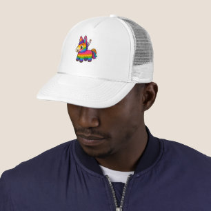 Gorra De Camionero Camiseta gráfica de Piñata Mexicana linda para niñ