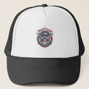 Gorra De Camionero Camiseta gráfica vectorial prep de la costa patrió
