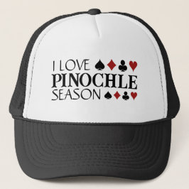 Gorra De Camionero Camiseta I Love Pinochle Season y Suits