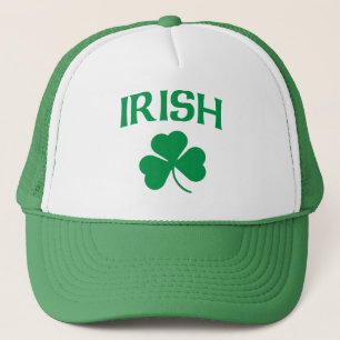 Gorra De Camionero Camiseta irlandesa del trébol