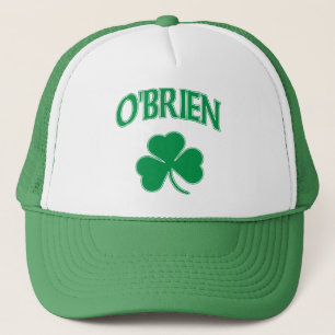 Gorra De Camionero Camiseta irlandesa del trébol de O'brien