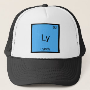 Gorra De Camionero Camiseta Ly - Símbolo del Elemento Químico Diverti