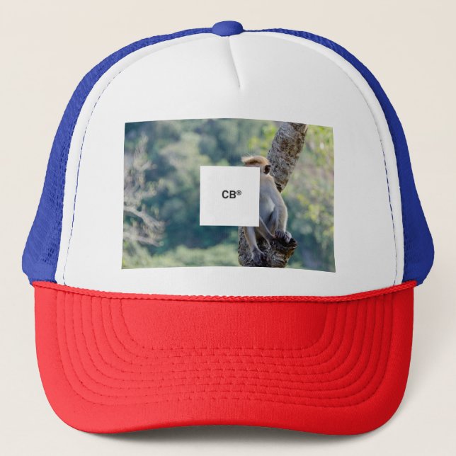 Gorra De Camionero camiseta monkey  (Anverso)