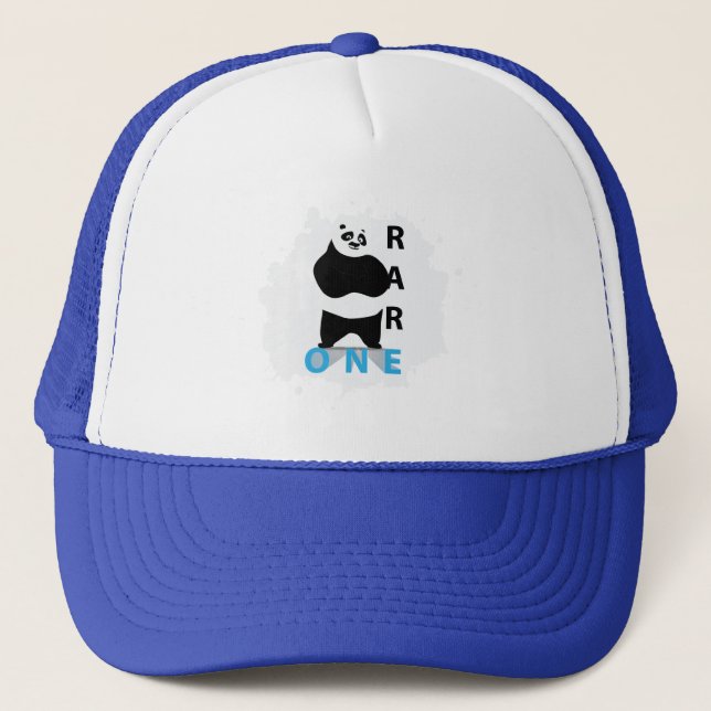 Gorra De Camionero Camiseta Panda Bear Rara (Anverso)