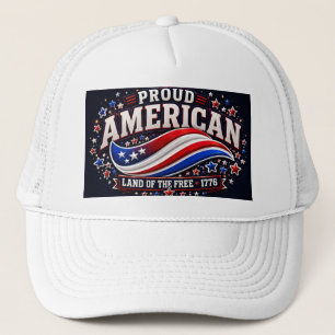 Gorra De Camionero Camiseta Patriótica Americana Orgullosa – Tierra d
