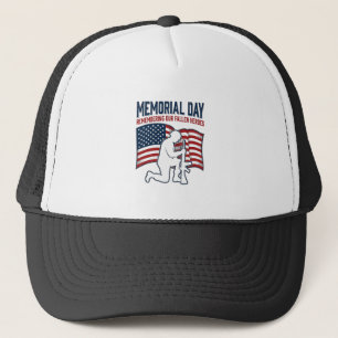 Gorra De Camionero Camiseta Patriótica Soldado Héroes Caídos Día de l