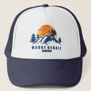Gorra De Camionero Camiseta Retro Mount Denali Hike