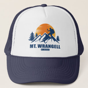 Gorra De Camionero Camiseta Retro Mount Wrangell Hike