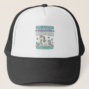 Gorra De Camionero Camiseta Unicornio Hongo Pradera Unicornio T-Shirt