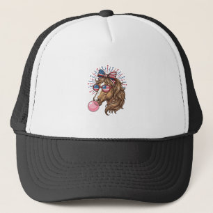 Gorra De Camionero Camiseta Vector Vintage de Goma de Burbuja de Caba