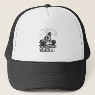Gorra De Camionero Camiseta vectorial vintage de levantador de peso m