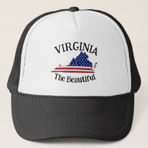 Gorra De Camionero Camiseta Virginia la hermosa