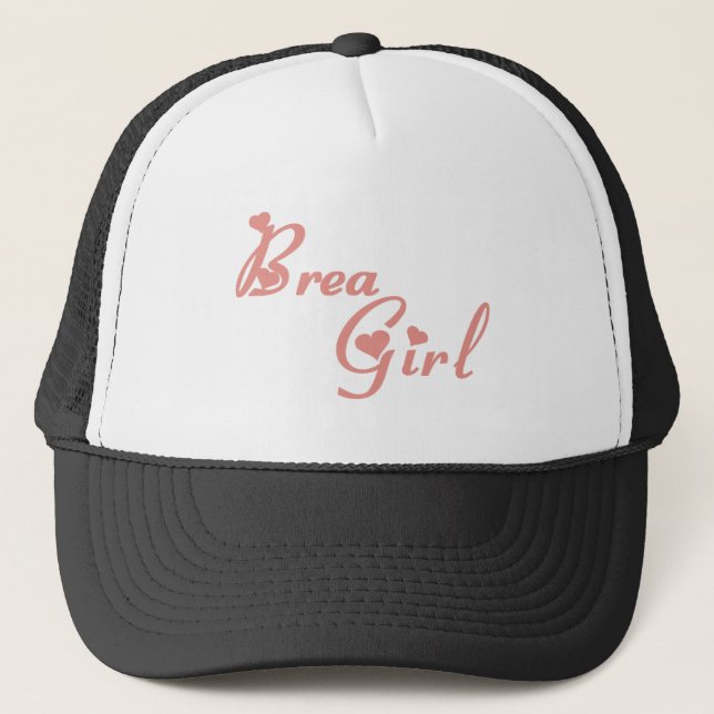 Gorra De Camionero Camisetas Chica Brea (Anverso)