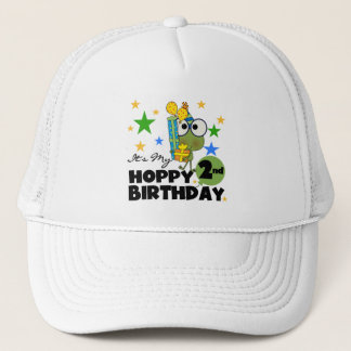 Gorra De Camionero Camisetas de 2º cumpleaños y regalos de Rana de am