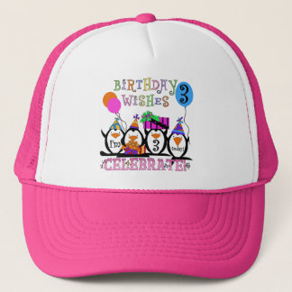 Gorra De Camionero Camisetas de cumpleaños y regalos de los Pingüinos
