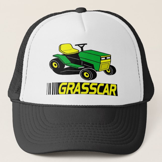 Gorra De Camionero Camisetas de Grasscar y regalos. (Anverso)