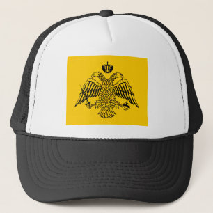 Gorra De Camionero Camisetas de la bandera del imperio bizantino