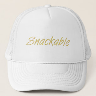 Gorra De Camionero Camisetas de mujer TEE Snackable