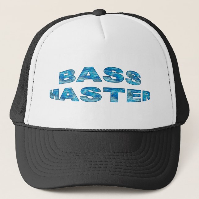 Gorra De Camionero Camisetas de Pesca Bass Master (Anverso)