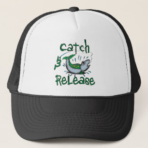 Gorra De Camionero Camisetas de pesca de captura y liberación