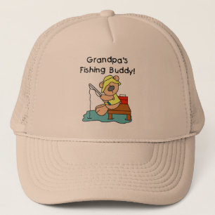 Gorra De Camionero Camisetas del compinche de la pesca del abuelo del