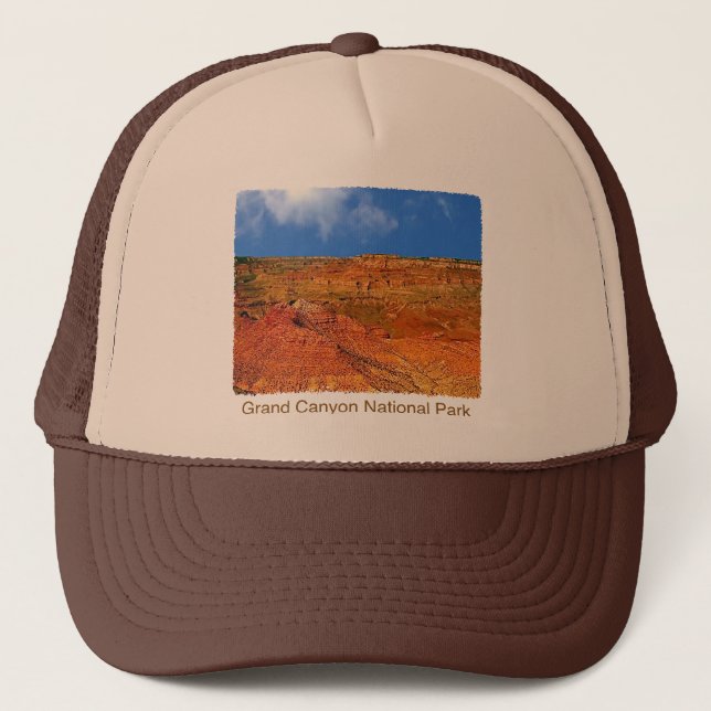 Gorra De Camionero Camisetas del parque nacional del Gran Cañón (Anverso)