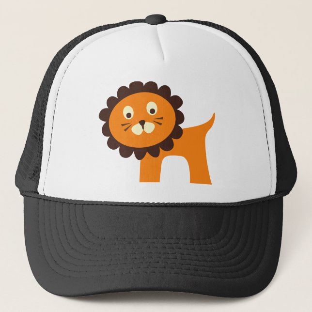 Gorra De Camionero Camisetas lindas de los animales del parque (Anverso)