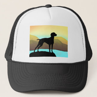Gorra De Camionero Camisetas, ropa y regalo de Vizsla de la orilla