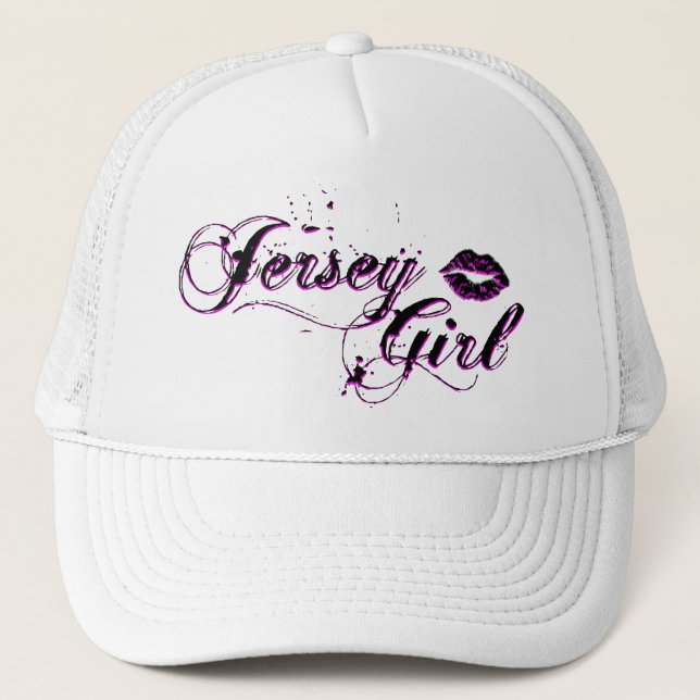 Gorra De Camionero Camisetas, ropa y regalos del chica del jersey (Anverso)