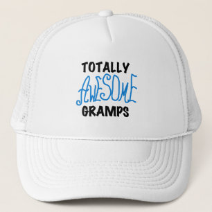 Gorra De Camionero Camisetas y regalos Blue Totalmente Awesome Gramps