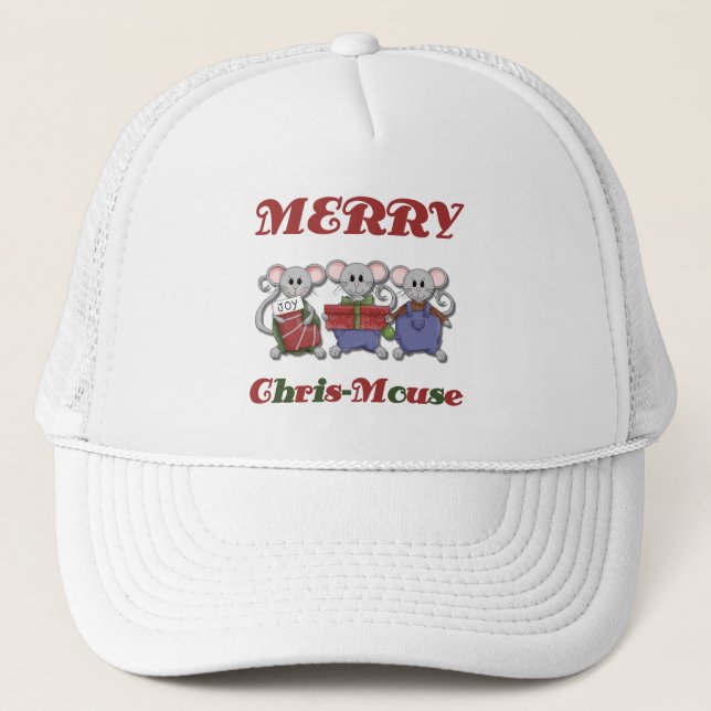 Gorra De Camionero Camisetas y regalos Chris-Mouse (Anverso)