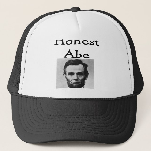 Gorra De Camionero Camisetas y regalos de "Abe honesto" Lincoln (Anverso)