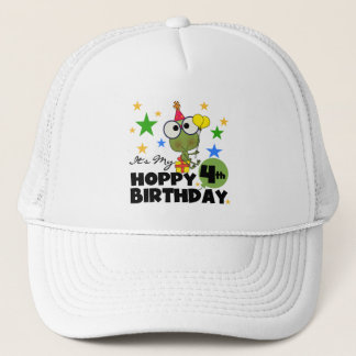 Gorra De Camionero Camisetas y regalos de cumpleaños de Hoppy Frog